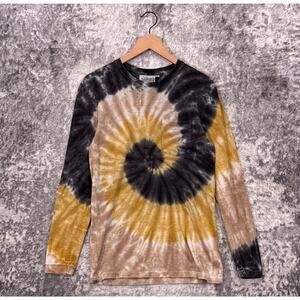 Jungmaven Shirt Small Mens Tie Dye Hemp Organic Cotton Long Sleeve